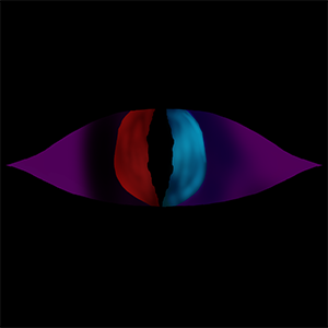 Red Blue Eye